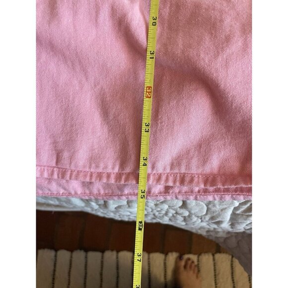 VintageTia Designs Dress Womens Sz L Pink Cotton Embroidered Fish Wearable Art - Picture 8 of 11